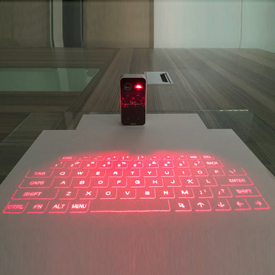 Phantom Keyboard™ - (Bluetooth Laser Projector)